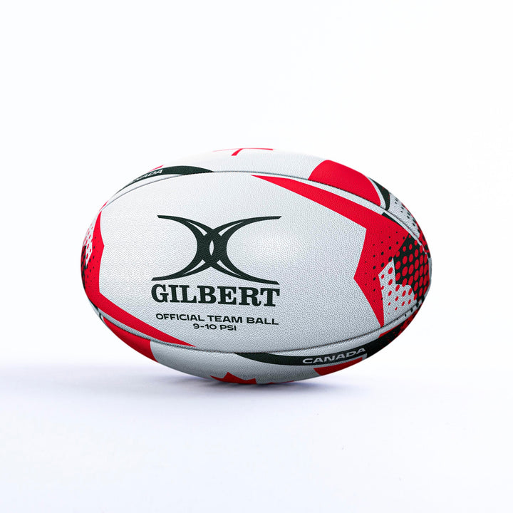 Ballon de rugby Gilbert RWC 2025 Équipe Canada Taille 5