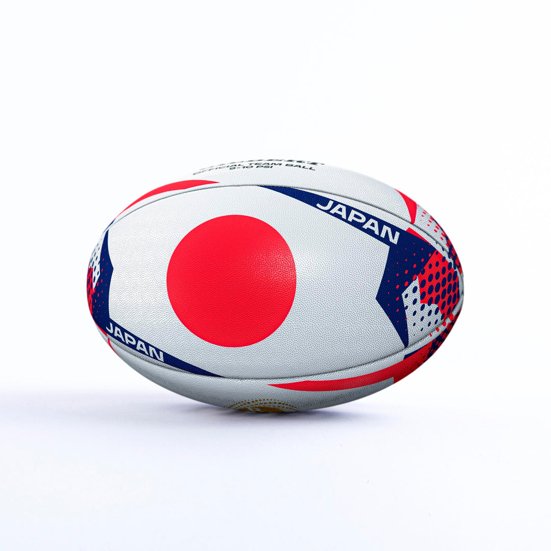 Ballon de rugby Gilbert RWC 2025 Équipe du Japon Taille 5