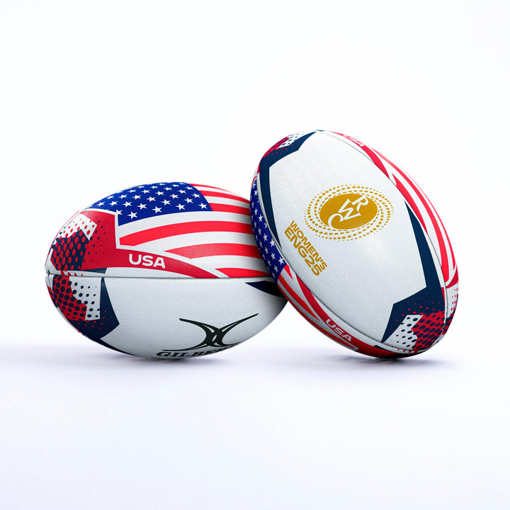 Pallone da rugby Gilbert RWC 2025 USA Team taglia 5