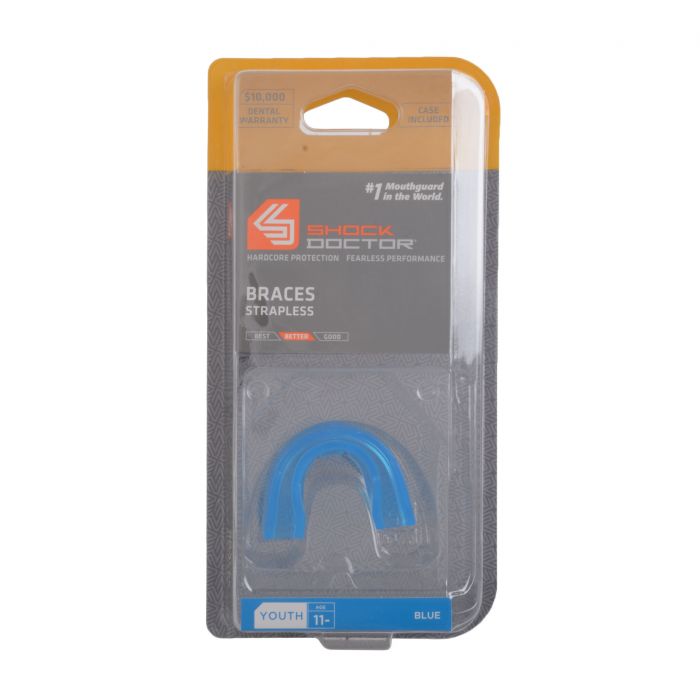 Paradenti Shock Doctor Braces Blu Junior