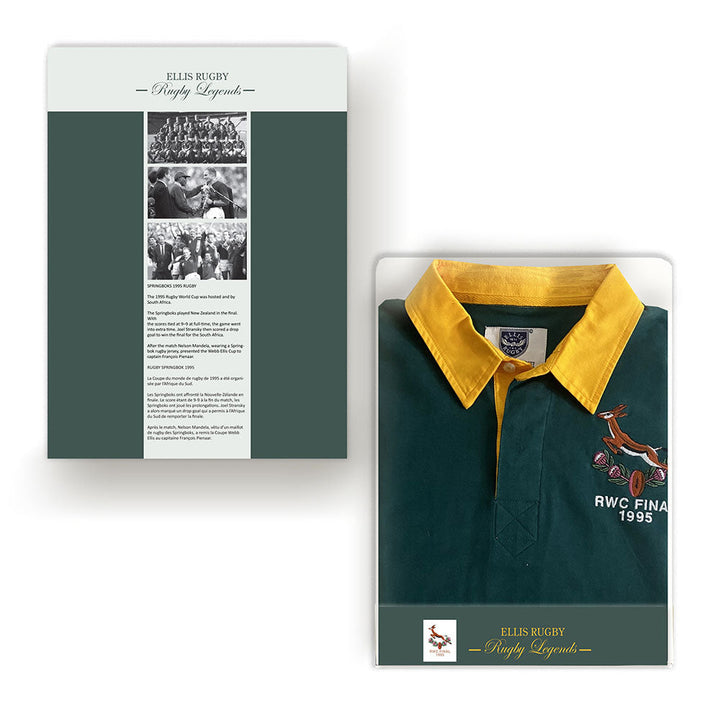 Maillot Rugby Ellis Springboks 1995