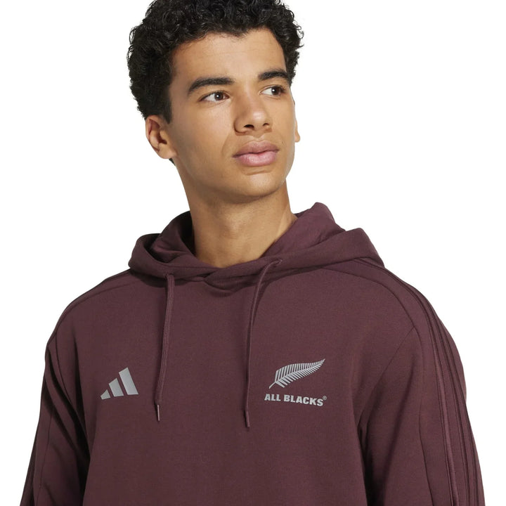 Sweat à capuche adidas All Blacks pour homme Aurora Ruby