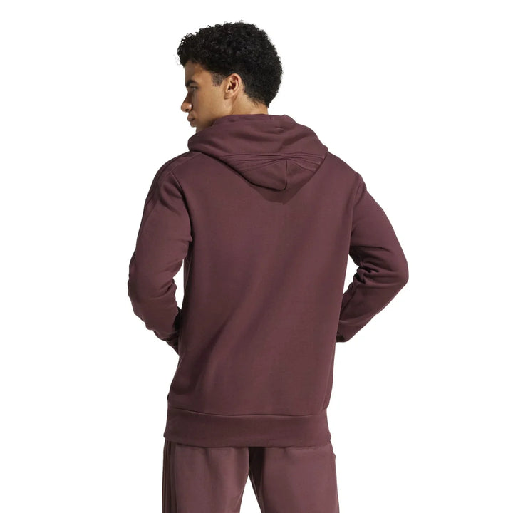 Sweat à capuche adidas All Blacks pour homme Aurora Ruby