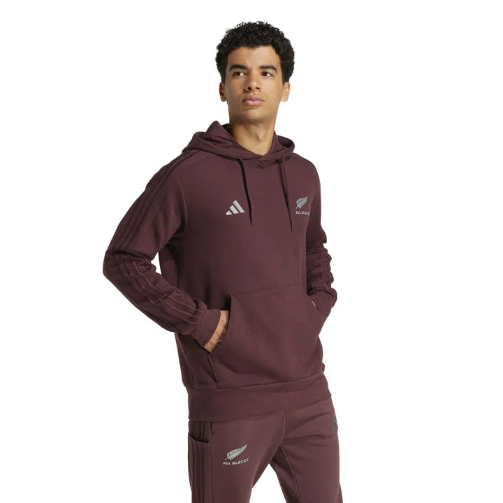 Sweat à capuche adidas All Blacks pour homme Aurora Ruby