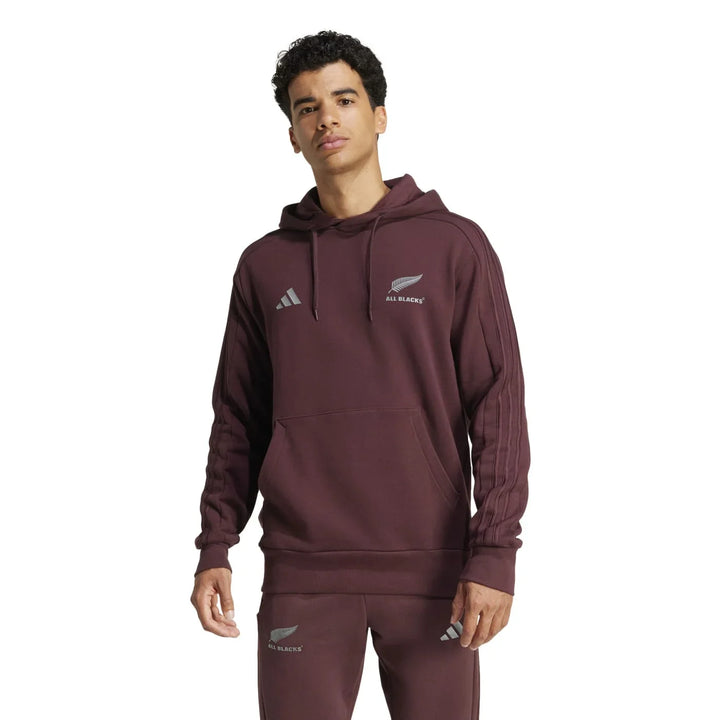 Sweat à capuche adidas All Blacks pour homme Aurora Ruby