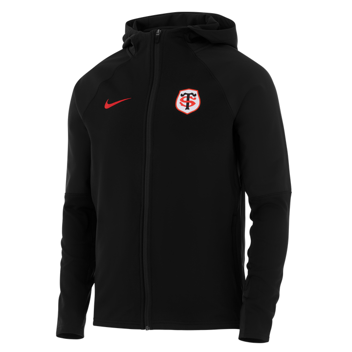 Sweat à capuche d'entraînement Nike Stade Toulousain Rugby Full-Zip 2025/26