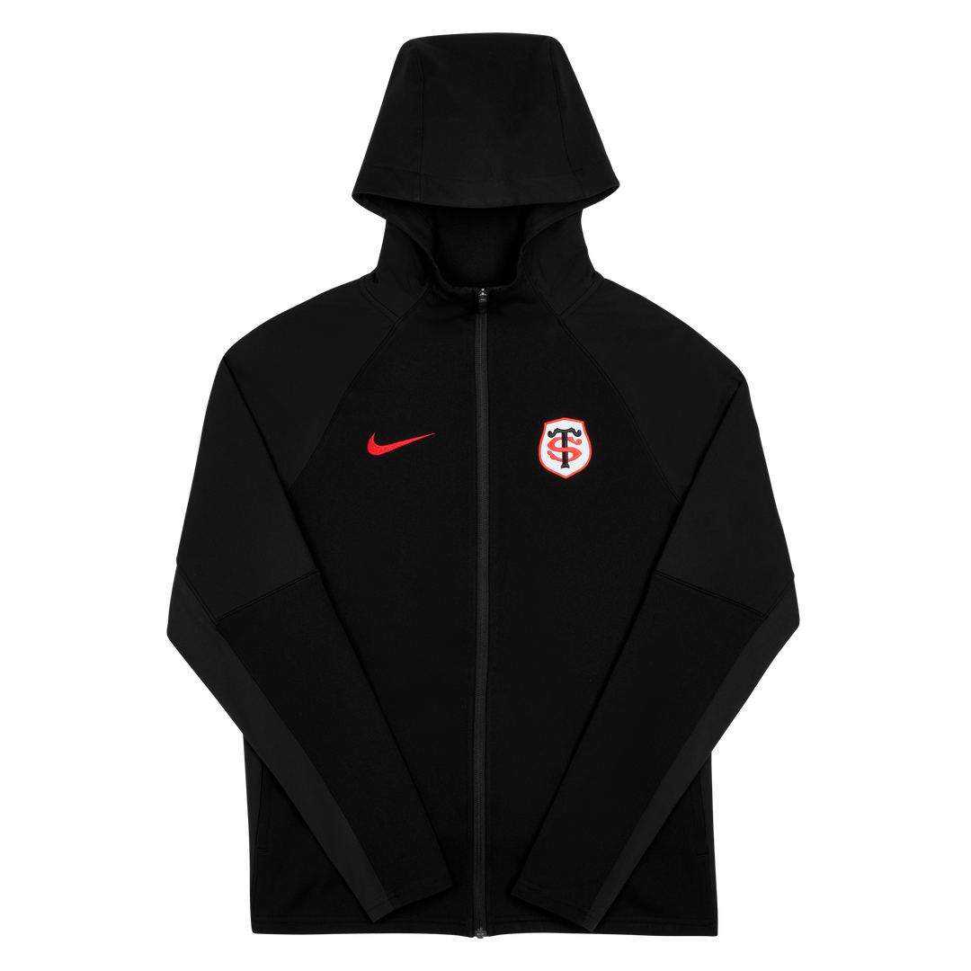 Sweat à capuche d'entraînement Nike Stade Toulousain Rugby Full-Zip 2025/26