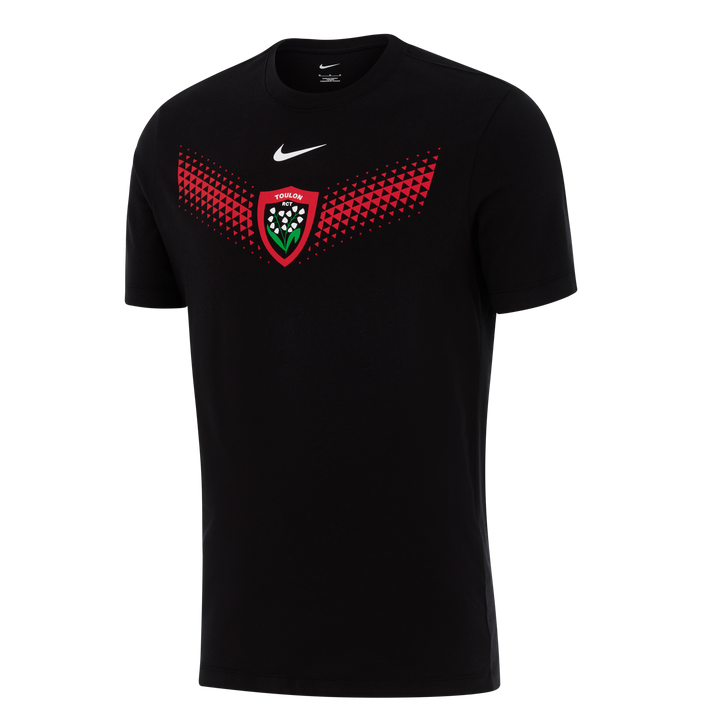 Maglietta da rugby grafica Nike RC Toulon nera