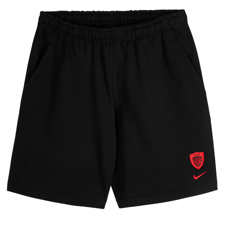 Pantaloncini da rugby Nike RC Toulon in cotone, neri, da uomo
