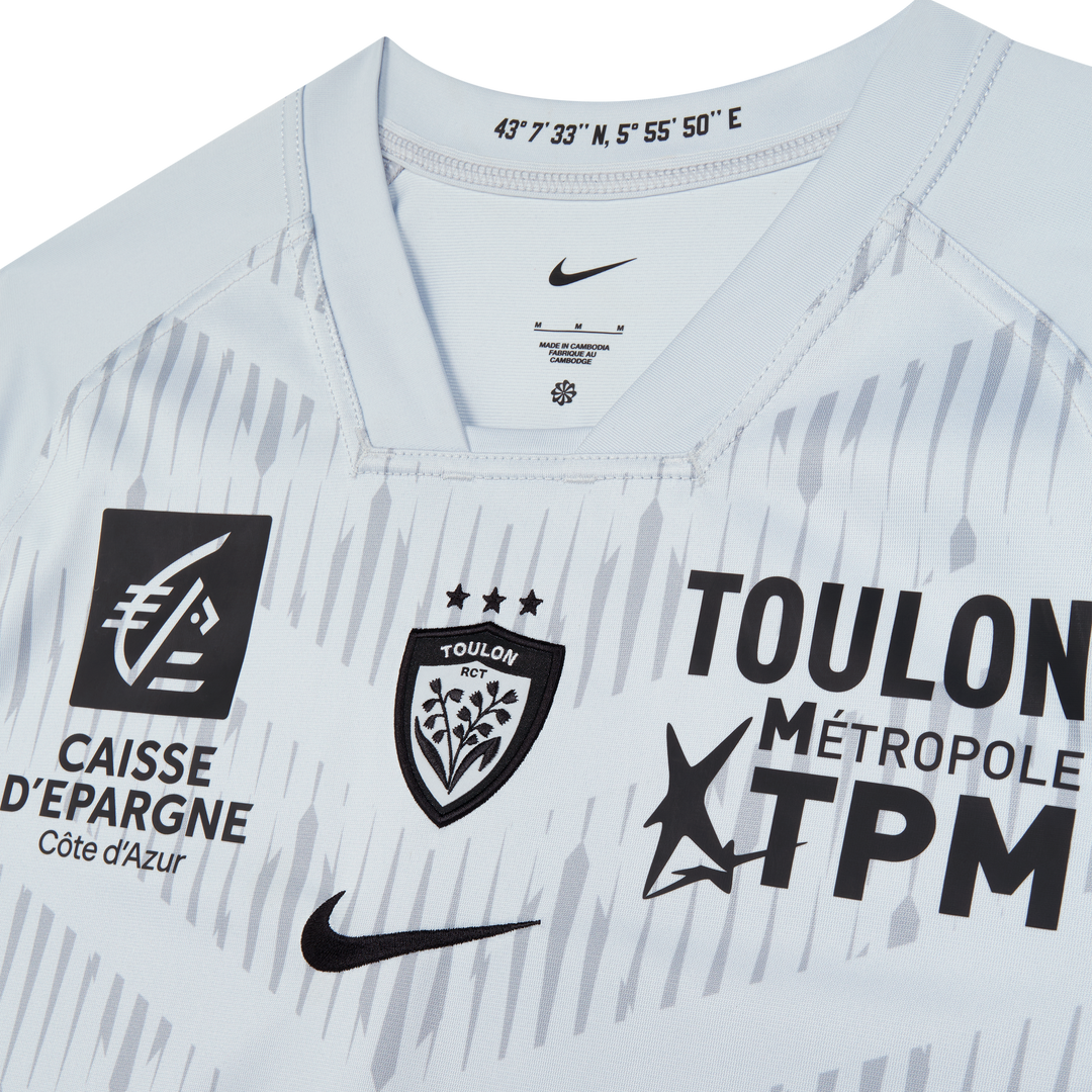 Maillot extérieur Nike RC Toulon 2025/26 pour homme