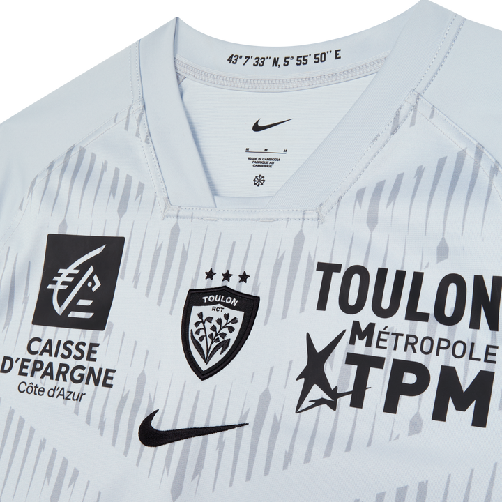 Maillot extérieur Nike RC Toulon 2025/26 pour homme