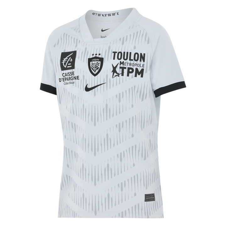 Maillot de rugby extérieur Nike RC Toulon Stadium pour enfant