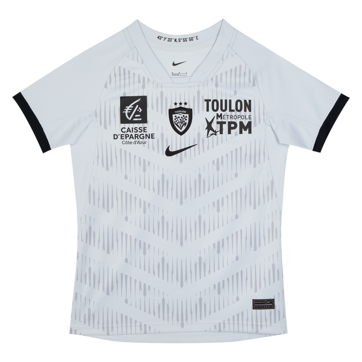Maillot de rugby extérieur Nike RC Toulon Stadium pour enfant