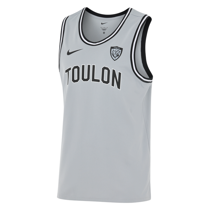 Maillot de basket Nike RC Toulon 2025/26 Gris