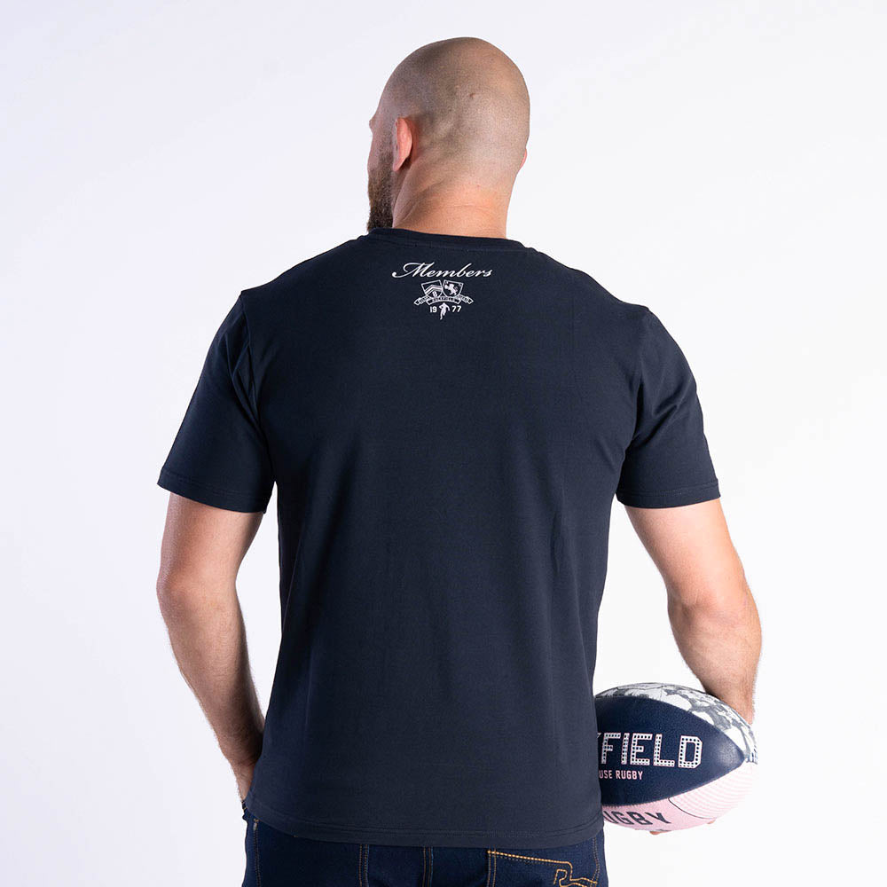 T-shirt Club House Navy du Members Rugby Club Ruckfield