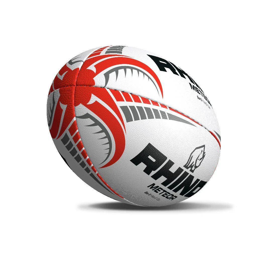 Rhino Meteor Match Rugby Ball Size 5