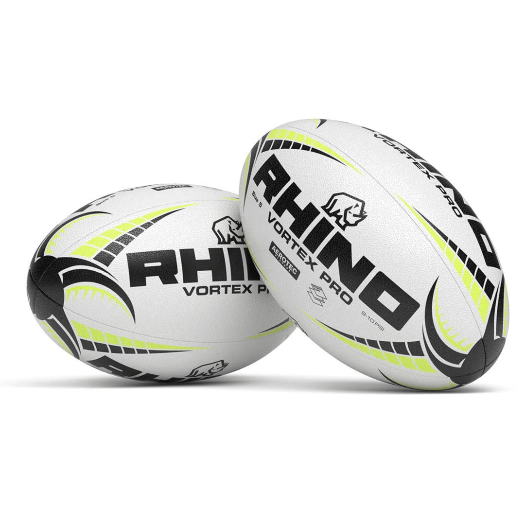 Rhino Vortex Pro Match Rugby Ball Size 5