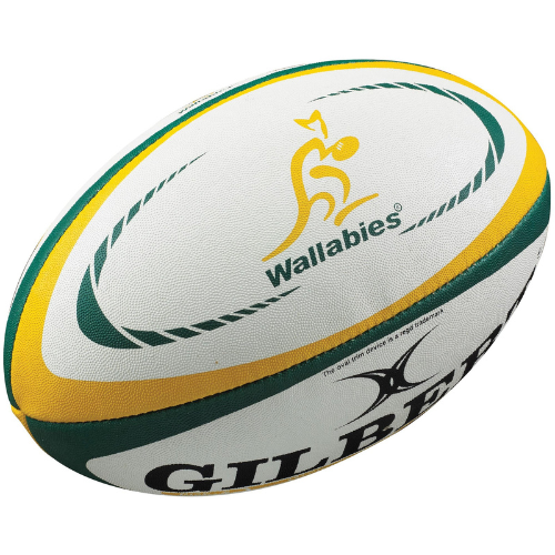 Pallone da rugby replica Gilbert Australia taglia 5