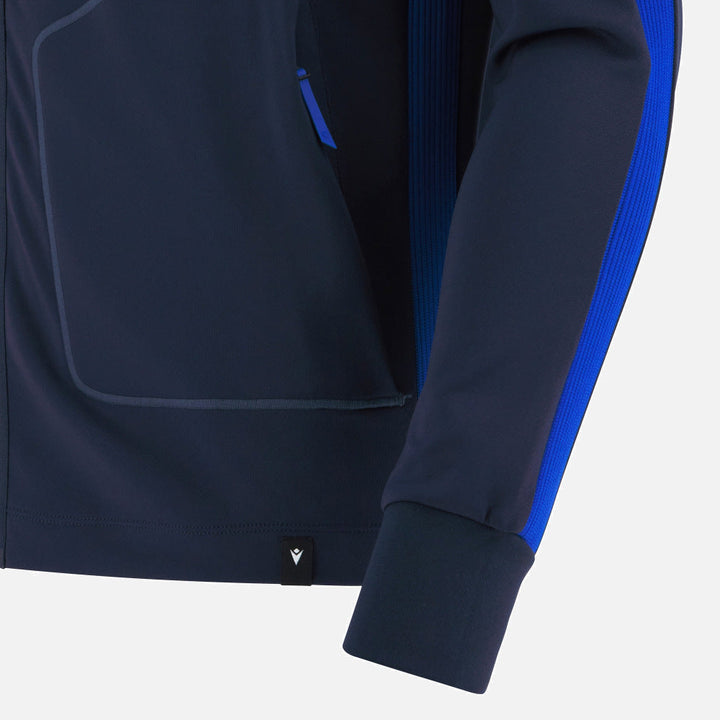 Veste Athleisure Anthem Macron Italie Rugby 2025/26