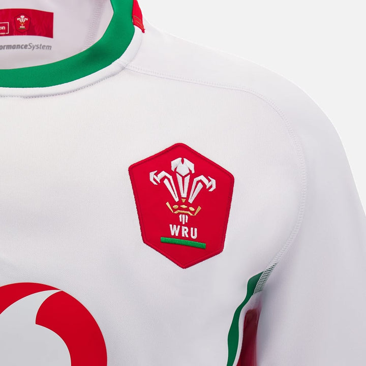 Maillot extérieur Macron Wales Rugby Replica pour homme