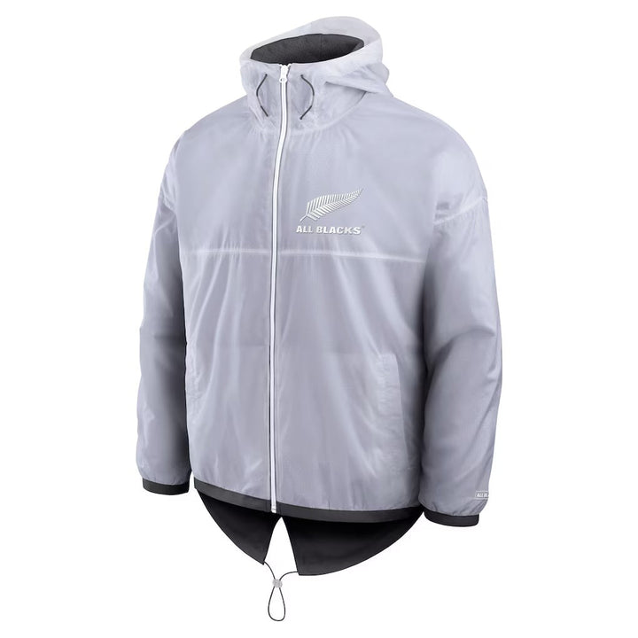 All Blacks Elements Lightweight Anorak Jacket White