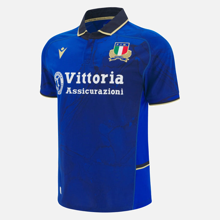 Maillot Réplique Domicile Macron Italie Rugby 2025/26 Homme