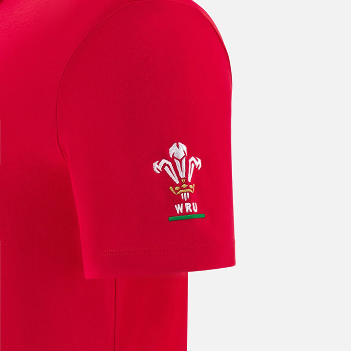 T-shirt Macron Rugby Pays de Galles 2025/26 pour homme
