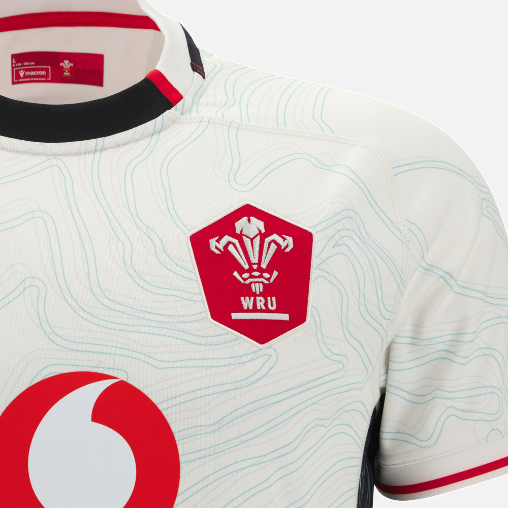 Macron Wales Away Replica Rugby Shirt 2025/26 Men
