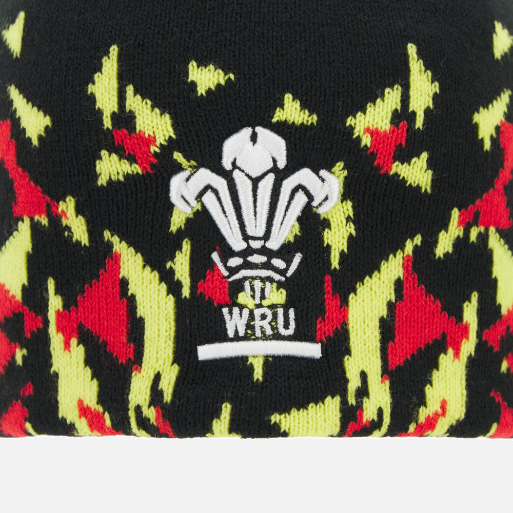 Bonnet tricoté Macron Rugby Pays de Galles 2025/26