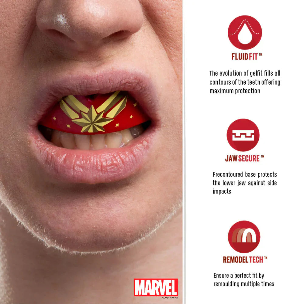 Protège-dents Safejawz Marvel Captain Marvel