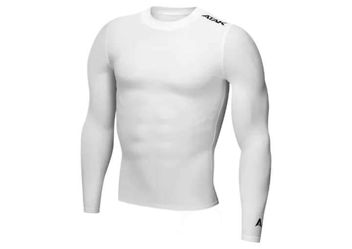 ATAK Unisex Compression Shirt Senior White