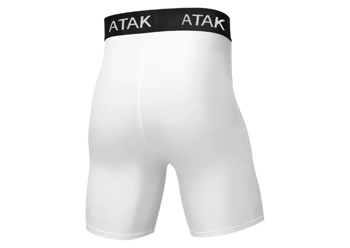 ATAK Compression Shorts Men White