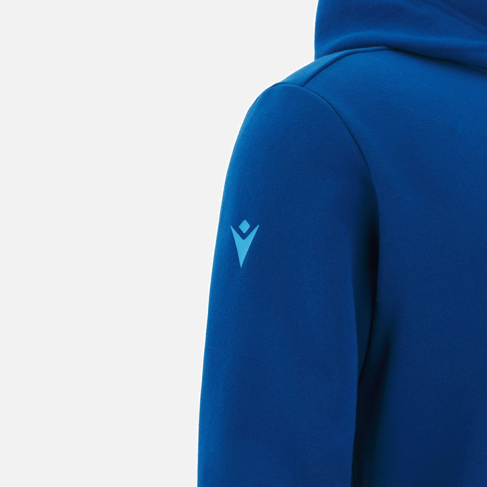 Sweat à capuche de voyage Macron Écosse Rugby 2025/26 pour homme