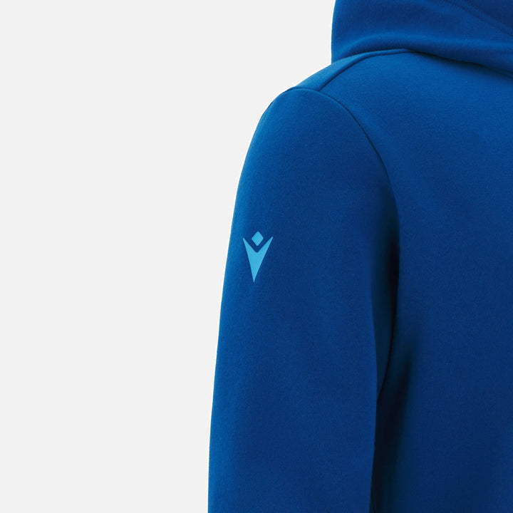 Sweat à capuche de voyage Macron Écosse Rugby 2025/26 pour homme