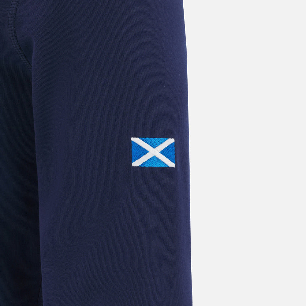 Macron Scotland Rugby Cotton Home Shirt Long Sleeve