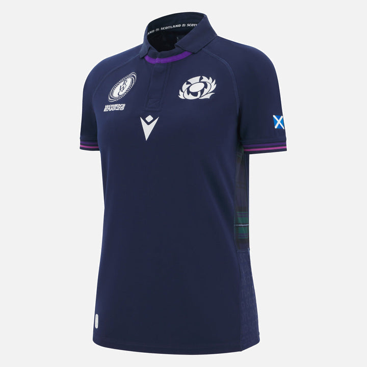 Maillot de rugby domicile féminin Macron WRWC 2025/26 Écosse