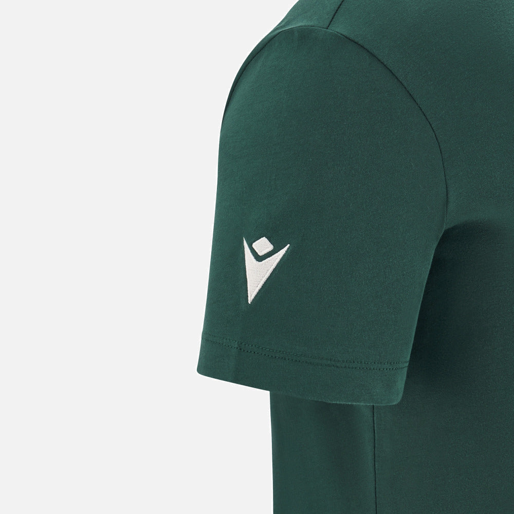 T-shirt Macron Rugby Pays de Galles 2025/26 Vert Fan Homme