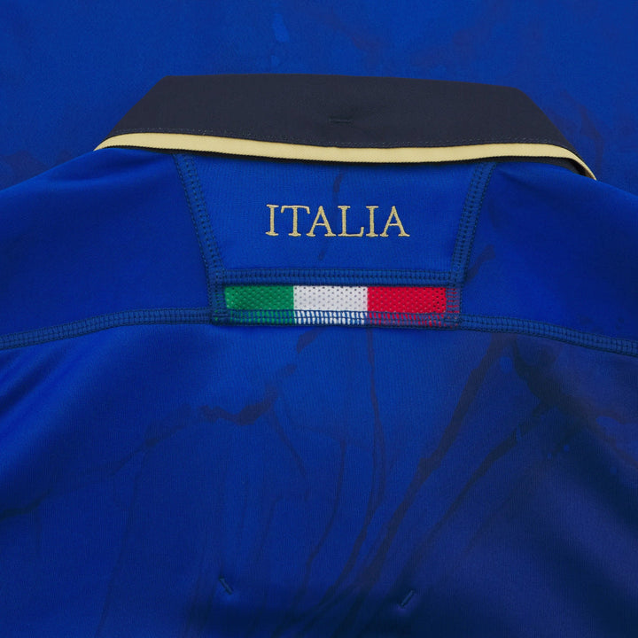 Maillot de rugby domicile féminin Macron WRWC 2025 Italie, coupe slim