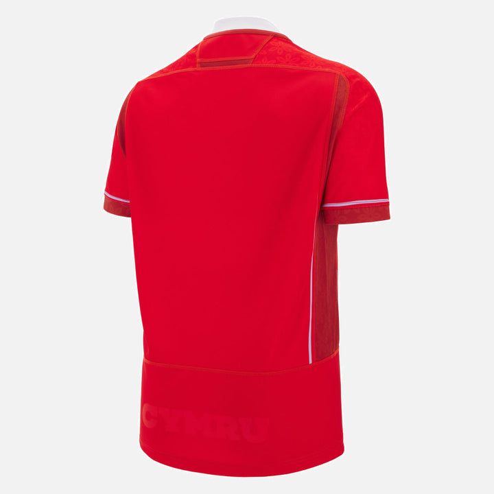 Maillot Macron Wales Rugby Réplique Domicile WRWC 2025 Homme