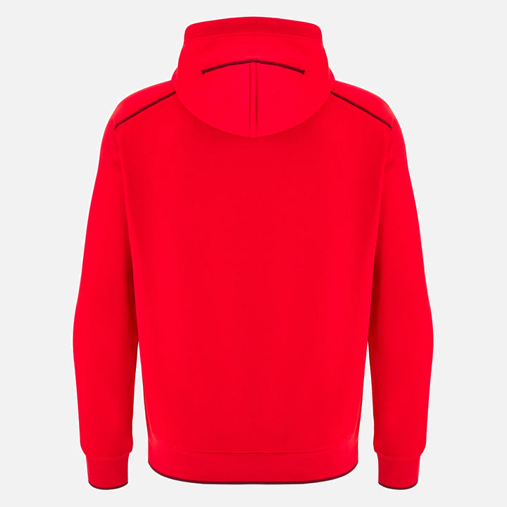 Sweat à capuche Macron Rugby Pays de Galles 2025/26 Travel Yukon pour homme