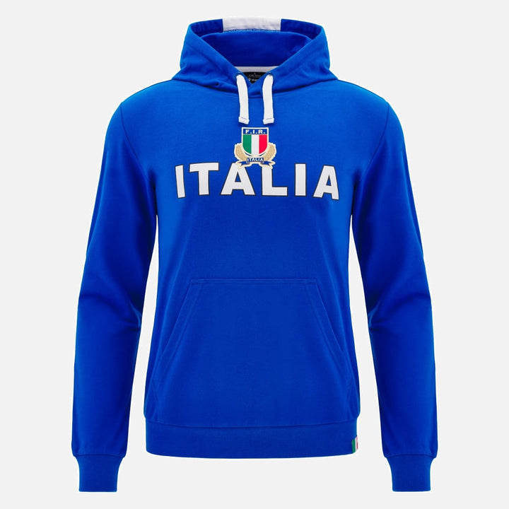 Sweat à Capuche Supporter Italie Rugby Homme