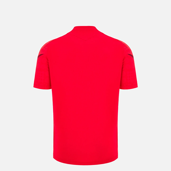 Macron Rugby Wales 2025/26 Red Training T-Shirt Kids