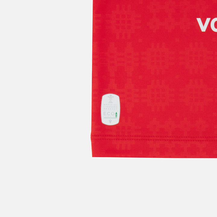 Maillot de rugby Macron Pays de Galles domicile 2025/26 pour bébé