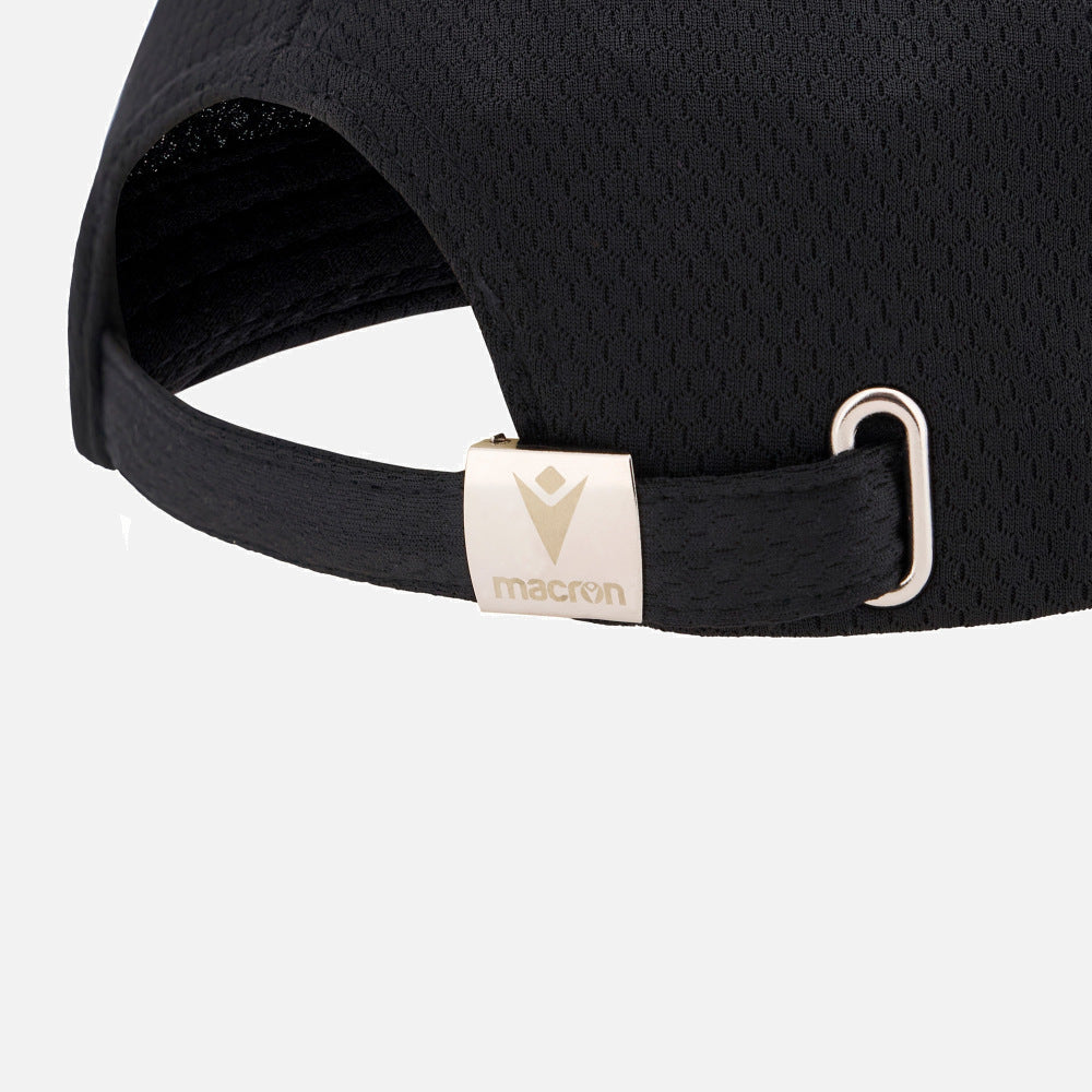 Cappellino da baseball Macron Barbarians 2024/25 nero