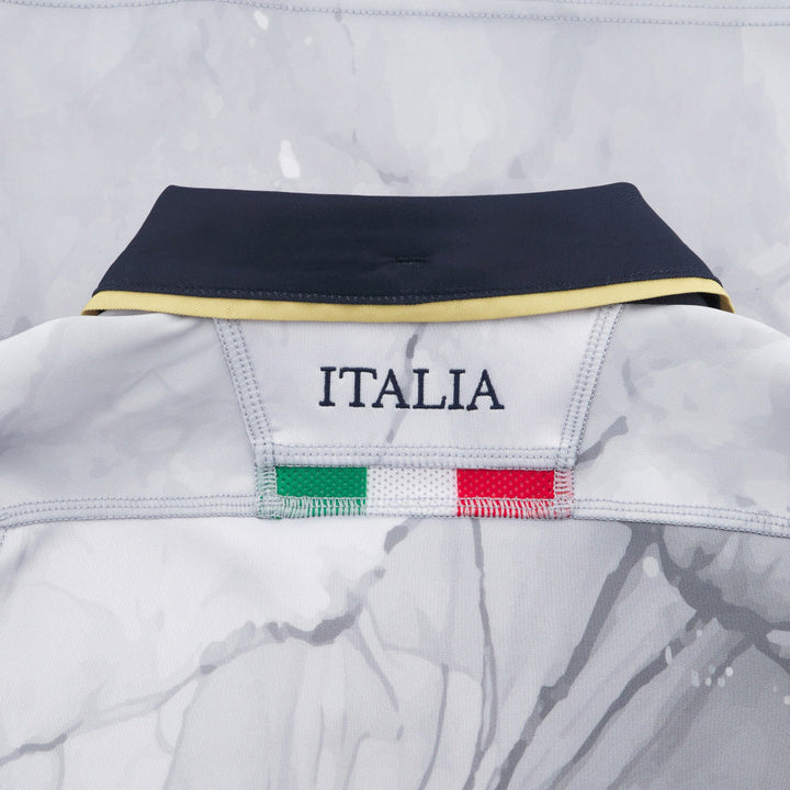 Maillot de rugby extérieur Macron WRWC 2025 Italie pour femme, coupe slim