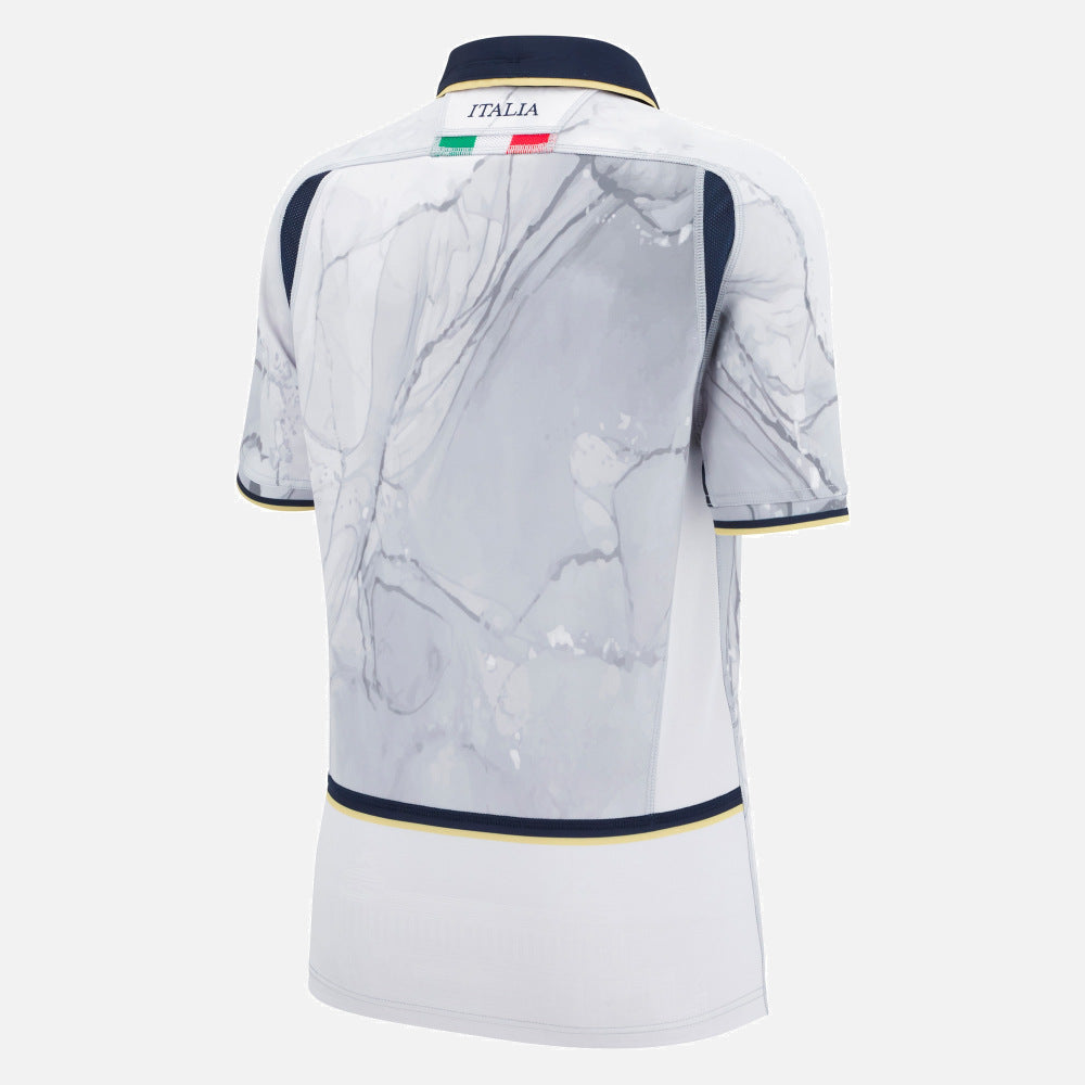 Maillot de rugby extérieur Macron WRWC 2025 Italie pour femme, coupe slim