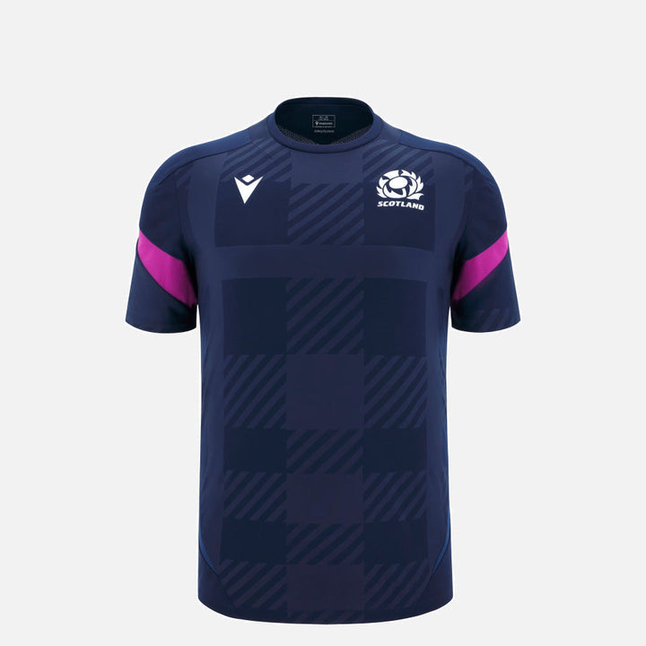 T-shirt d'entraînement Macron Écosse Rugby 2025/26 pour enfants