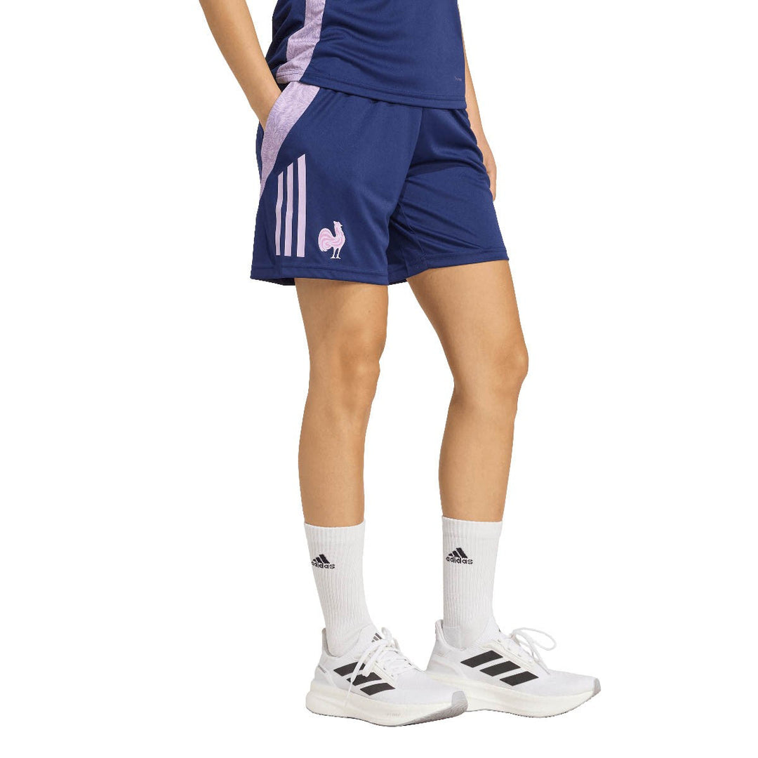 Short d'entraînement adidas France Rugby pour femme