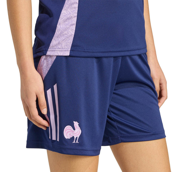 Short d'entraînement adidas France Rugby pour femme