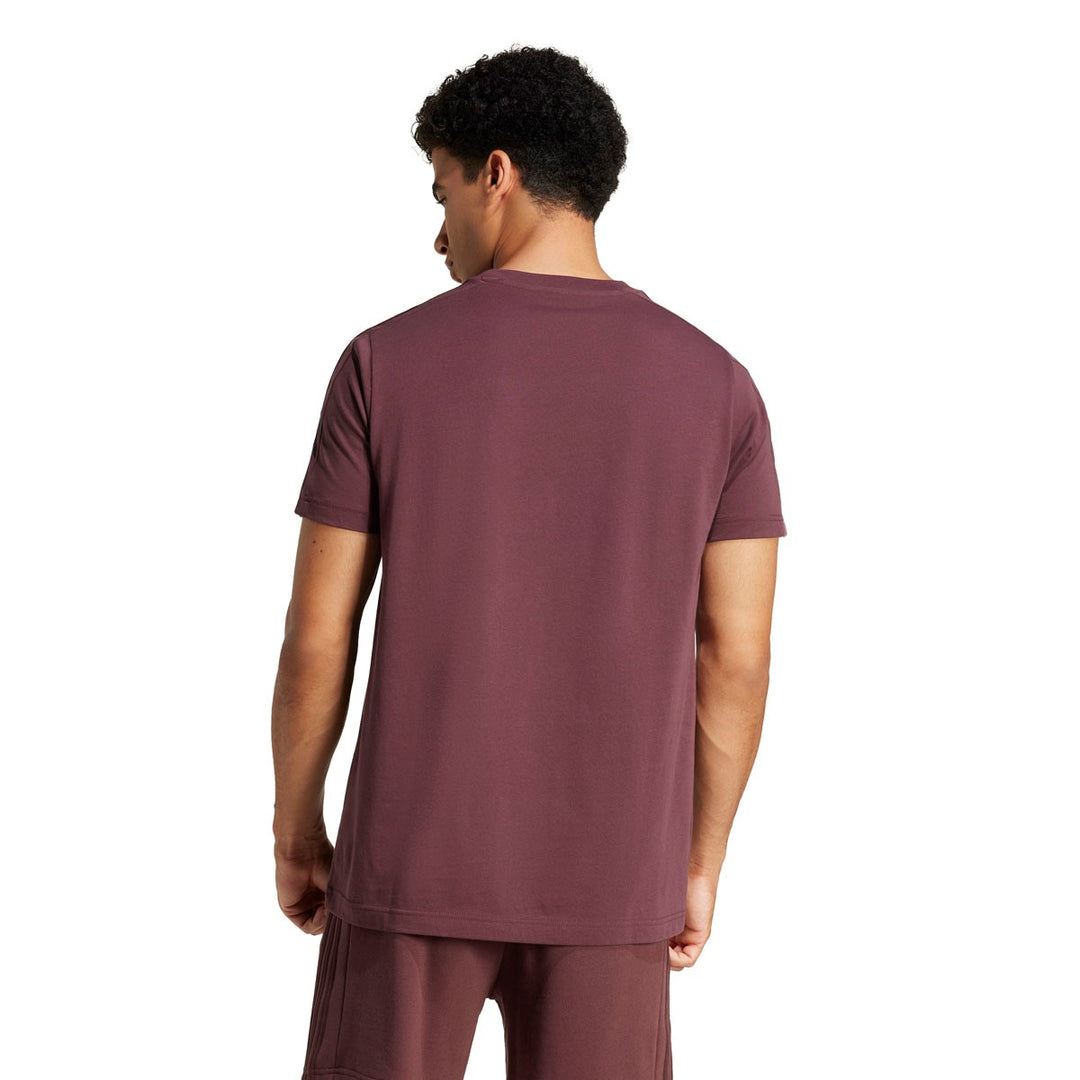 T-shirt adidas All Blacks pour homme, couleur rubis aurore